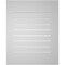 Ekena Millwork Vertical Surface Mount PVC Gable Vent: Functional, w/ 3-1/2"W x 1"P Standard Frame, 26"W x 32"H GVPVE26X3201SF - alternate 4